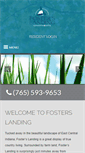 Mobile Screenshot of fosterslandingapts.com