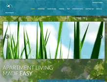 Tablet Screenshot of fosterslandingapts.com